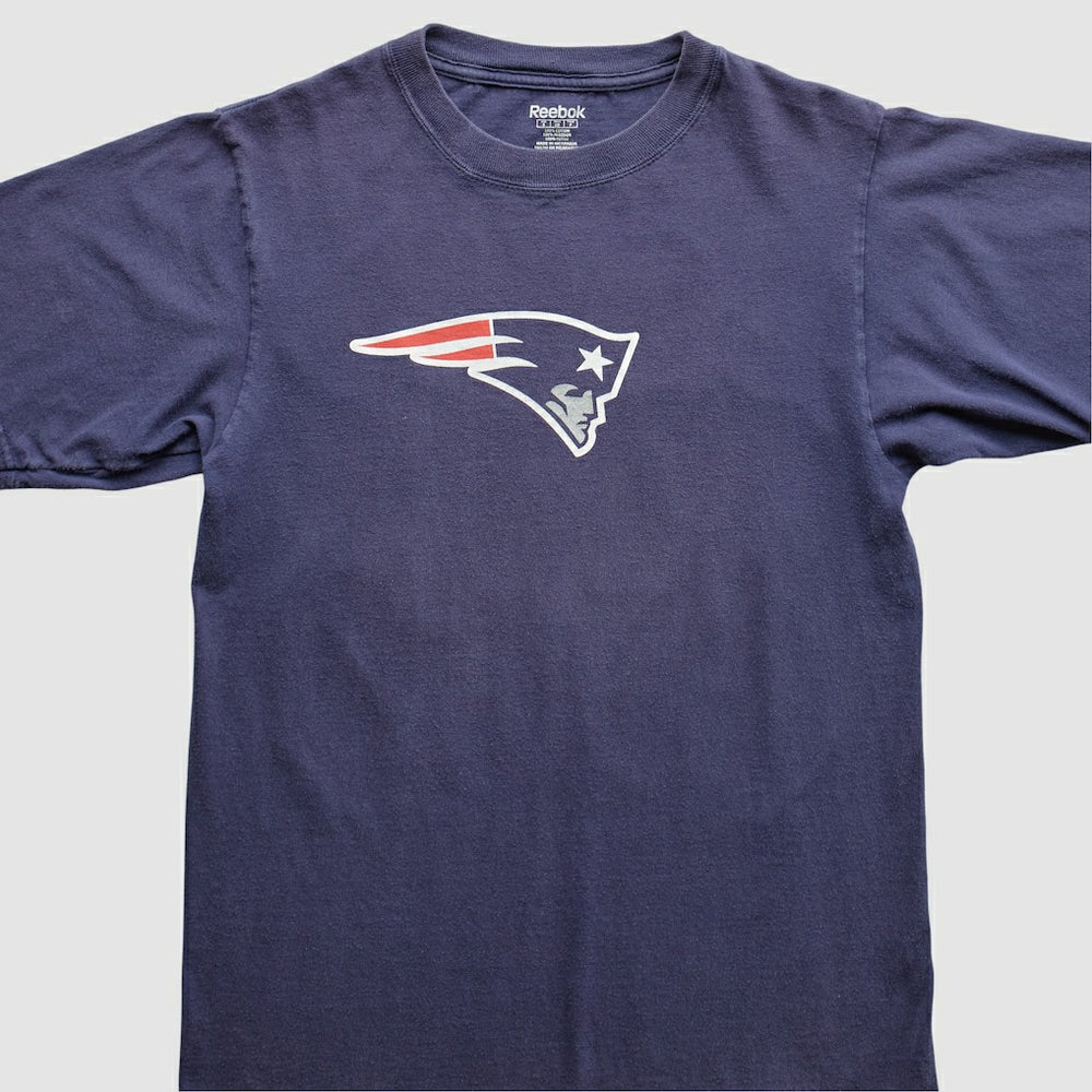 New England Patriots Reebok 2000s T-Shirt Navy Vintage - Fanatics