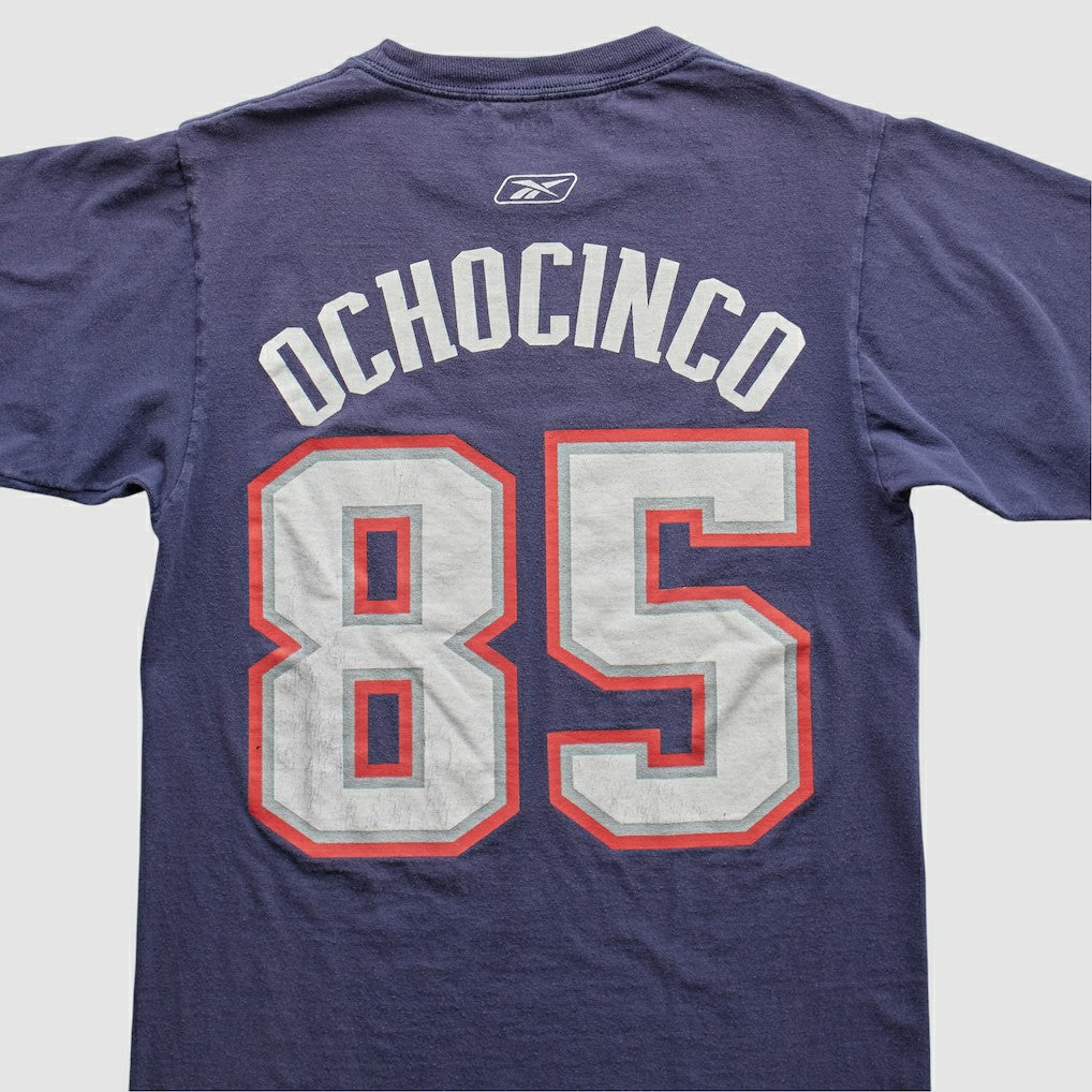 New England Patriots Reebok 2000s T-Shirt Navy Vintage - Fanatics