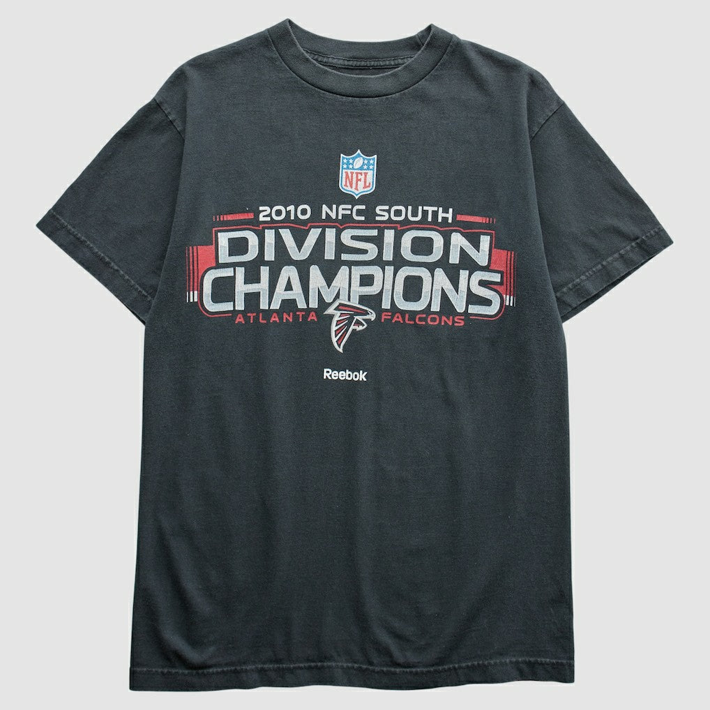 Atlanta Falcons Reebok 2010 T-Shirt Black Vintage - Fanatics