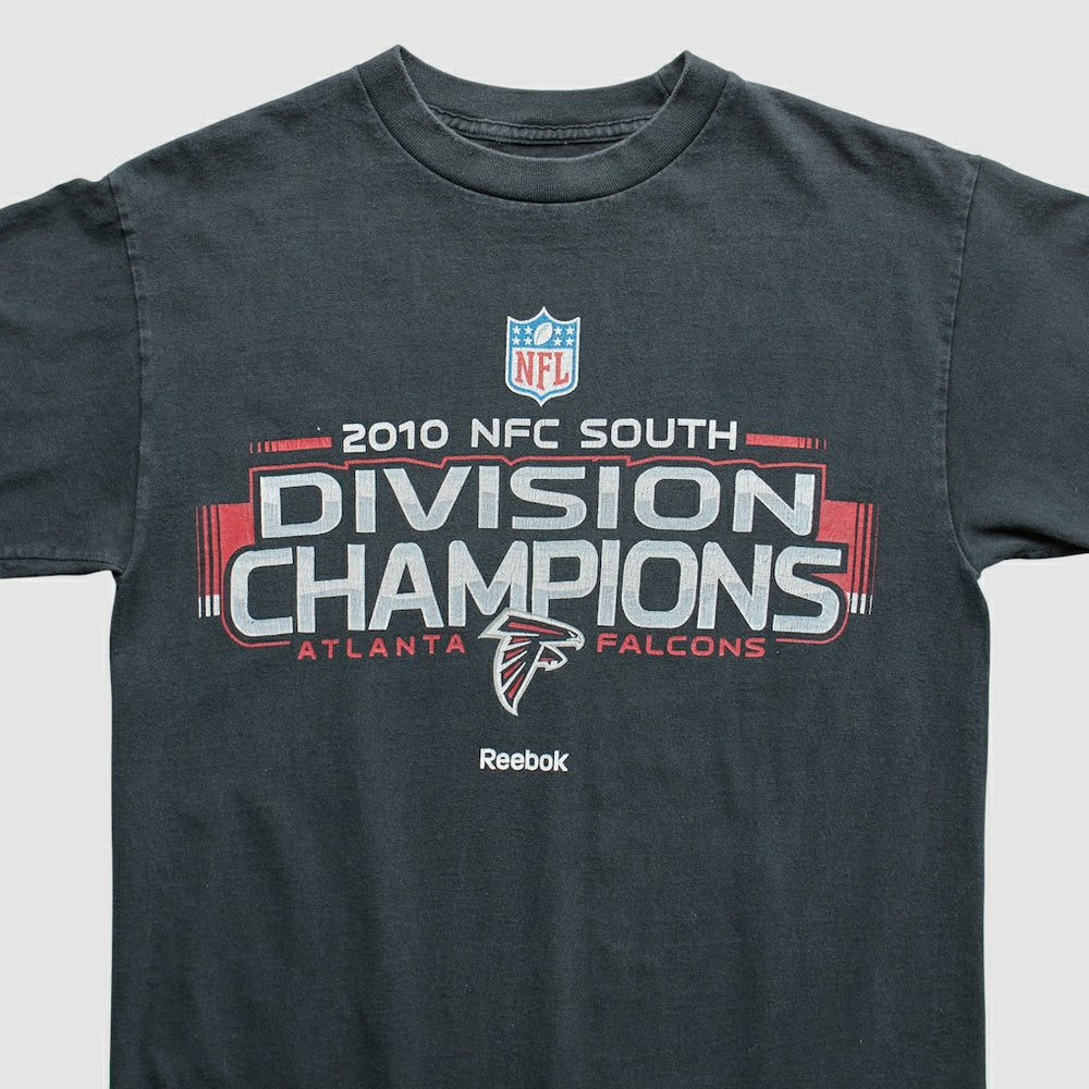 Atlanta Falcons Reebok 2010 T-Shirt Black Vintage - Fanatics
