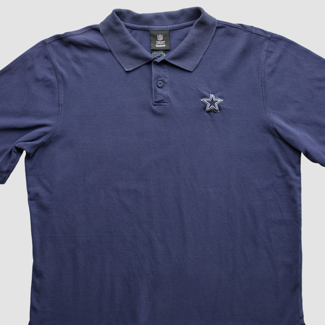 Dallas Cowboys Reebok 2010s Polo Navy Vintage - Fanatics