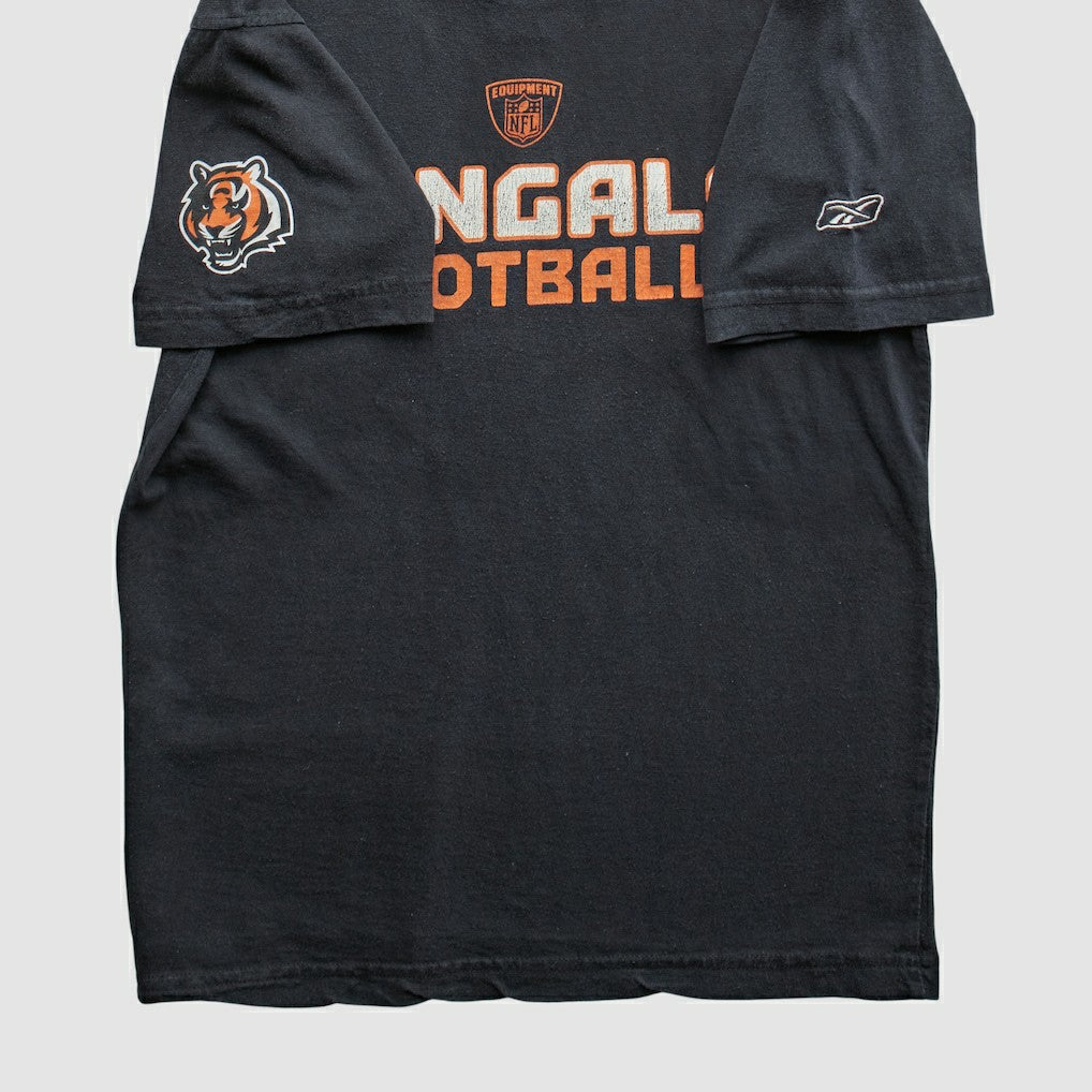 Cincinnati Bengals Reebok 2000s T-Shirt Black Vintage - Fanatics