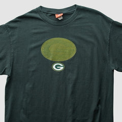 Green Bay Packers NFL 2000s T-Shirt Black Vintage - Fanatics