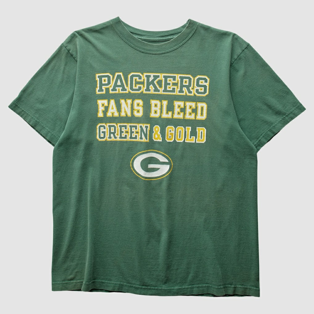 Green Bay Packers 2000s T-Shirt Green Vintage - Fanatics