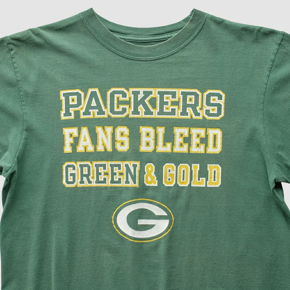 Green Bay Packers 2000s T-Shirt Green Vintage - Fanatics