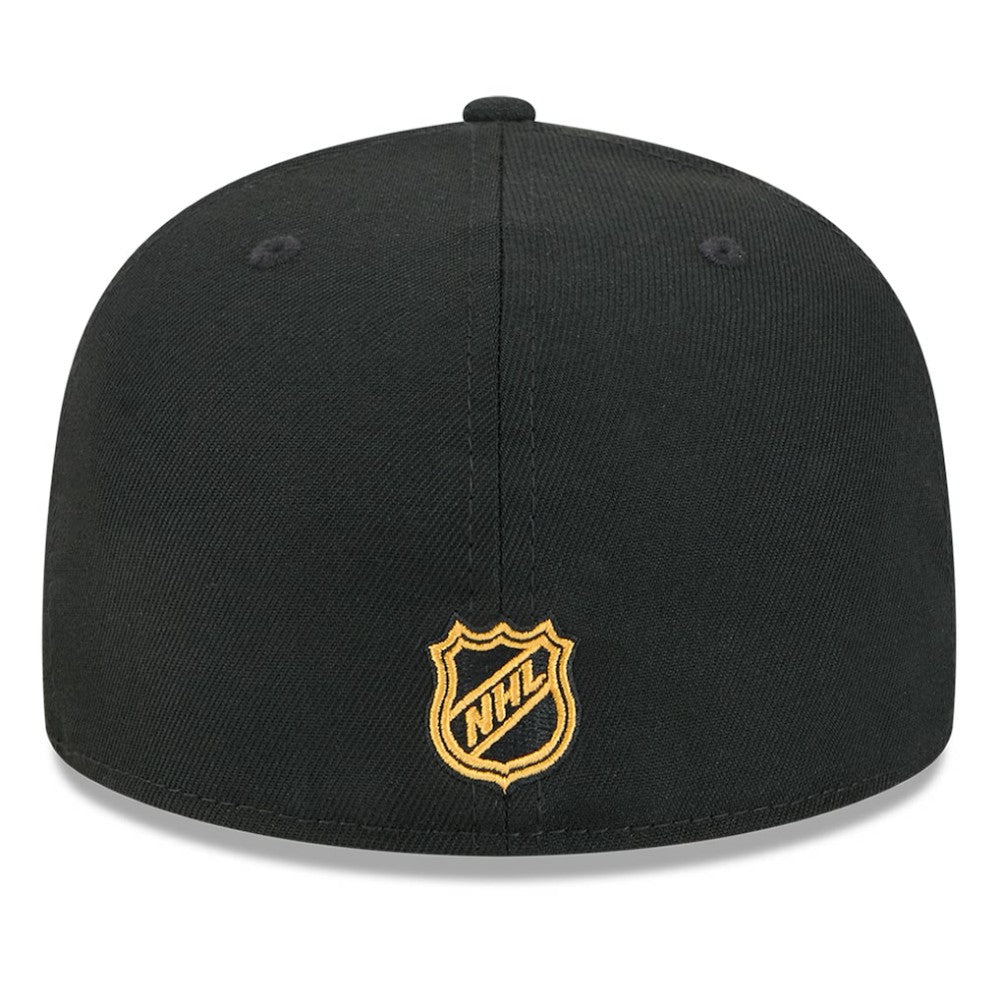Boston Bruins New Era Core 59FIFTY Fitted Hat Black
