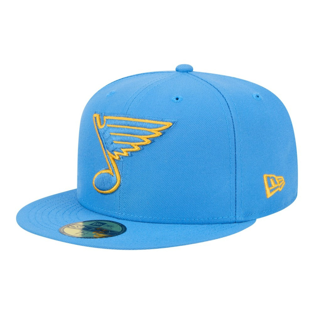 St. Louis Blues - New Era Core 59FIFTY Fitted Hat Light Blue