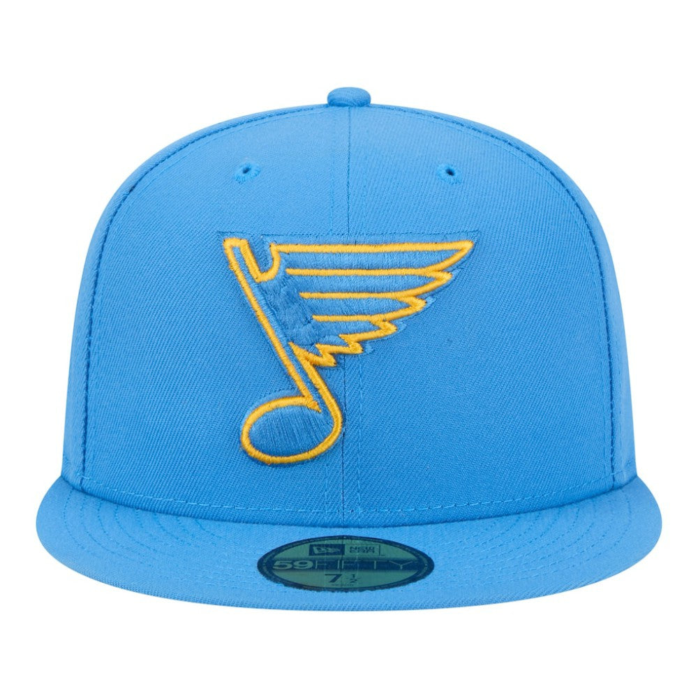 St. Louis Blues - New Era Core 59FIFTY Fitted Hat Light Blue