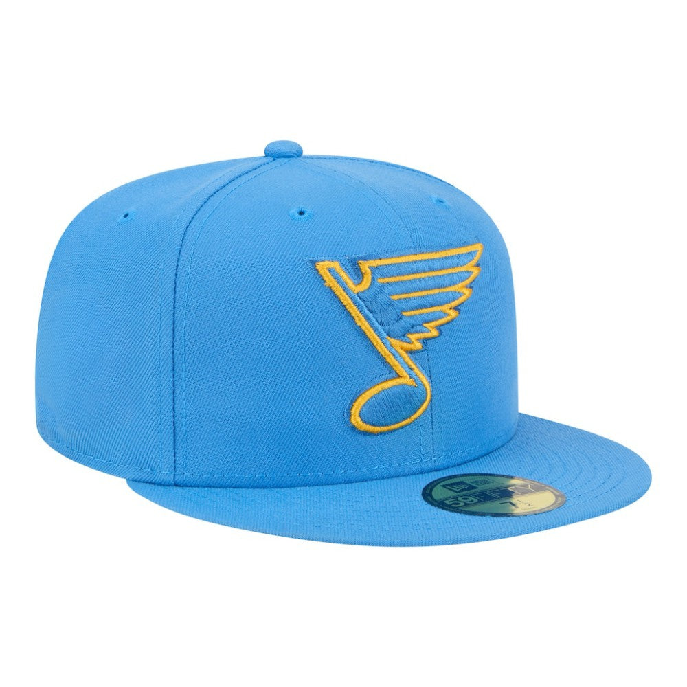 St. Louis Blues - New Era Core 59FIFTY Fitted Hat Light Blue