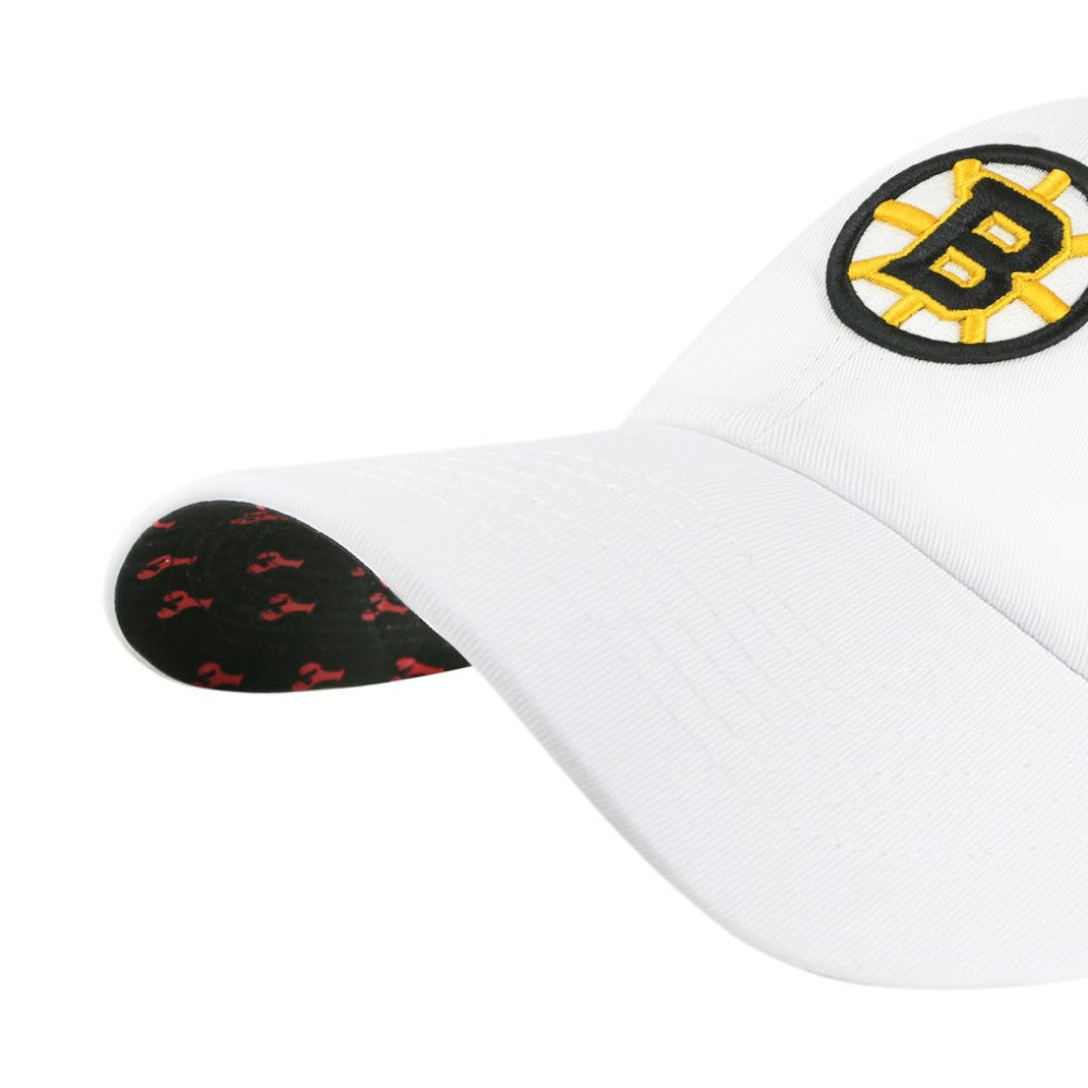 Boston Bruins '47 Women's Confetti Clean Up Adjustable Hat White