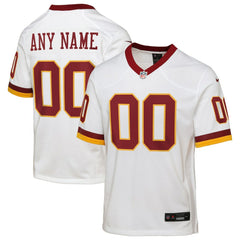 Washington Commanders Youth Game Super Bowl Era Custom Jersey White - Nike