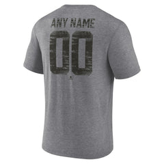 Anaheim Ducks - Heritage Custom Tri-Blend T-Shirt Gray