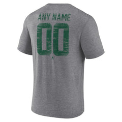 Minnesota Wild - Heritage Custom Tri-Blend T-Shirt Gray