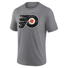 Philadelphia Flyers - Heritage Custom Tri-Blend T-Shirt Gray