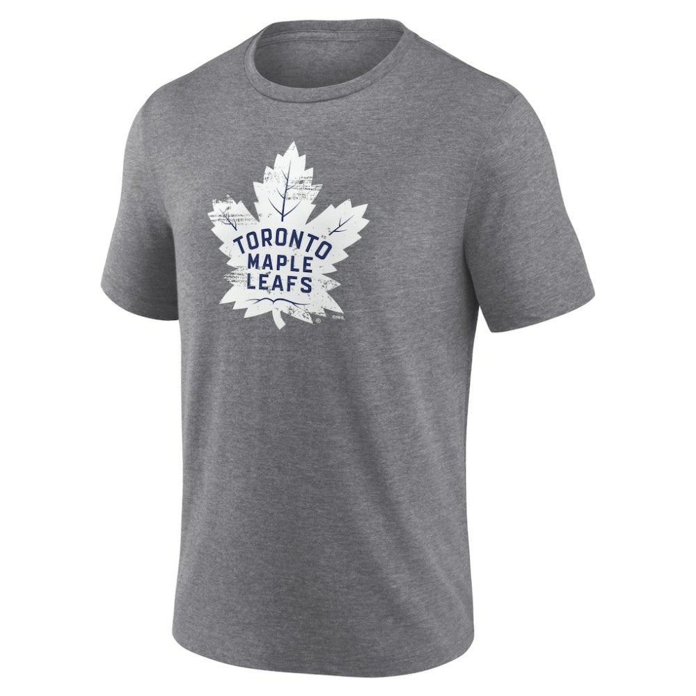 Toronto Maple Leafs - Heritage Custom Tri-Blend T-Shirt Gray