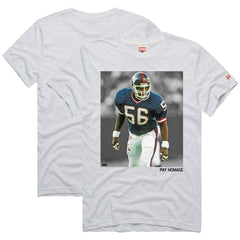 Lawrence Taylor New York Giants Homage Unisex Pay Homage Tri-Blend T-Shirt Ash - NFL