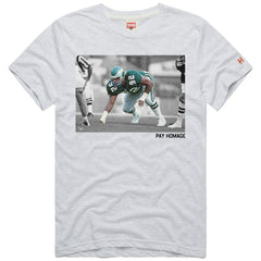 Reggie White Philadelphia Eagles Homage Unisex Pay Homage Tri-Blend T-Shirt Ash - NFL