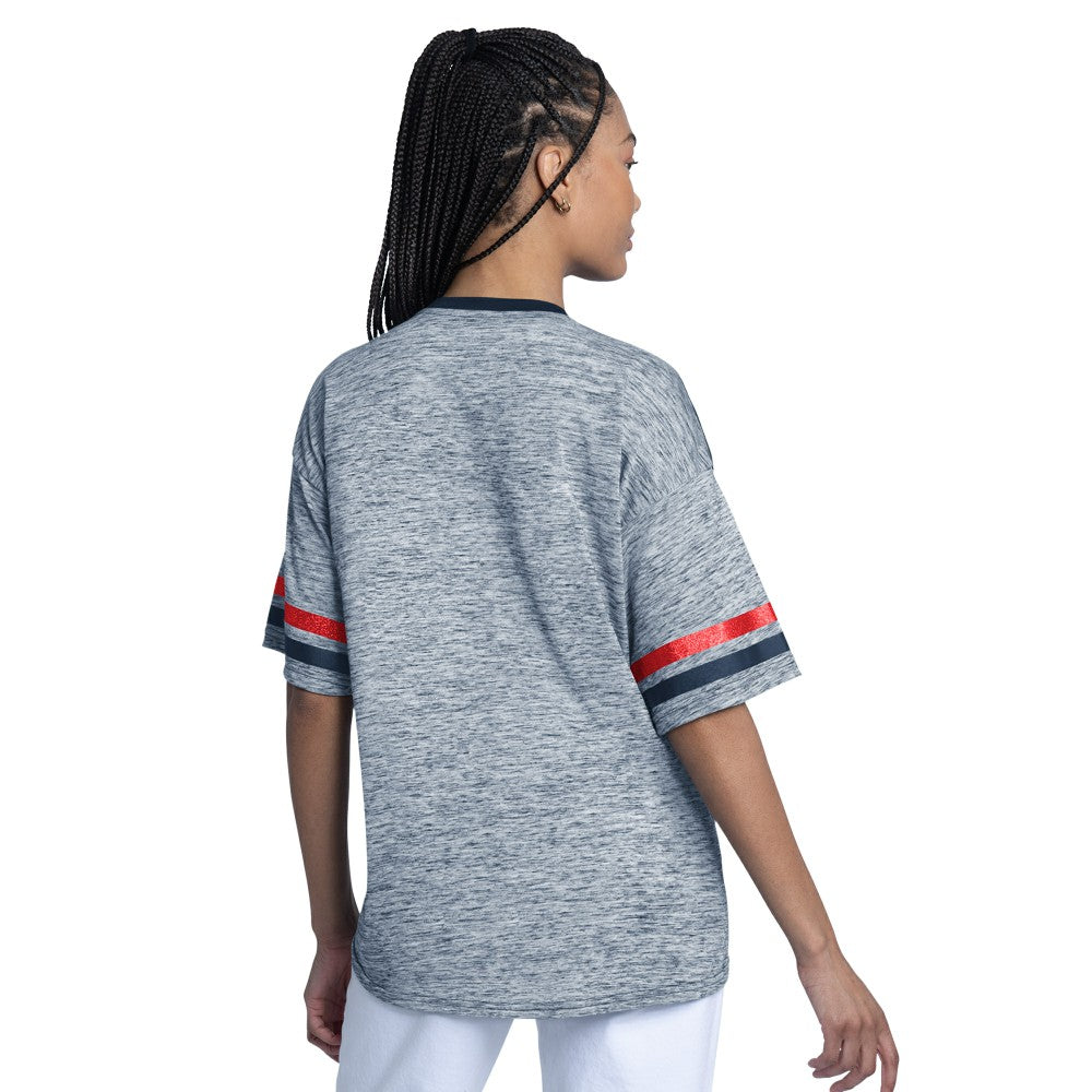 Cleveland Guardians G-III 4Her by Carl Banks Women's Off-Season Oversized Top Clearance