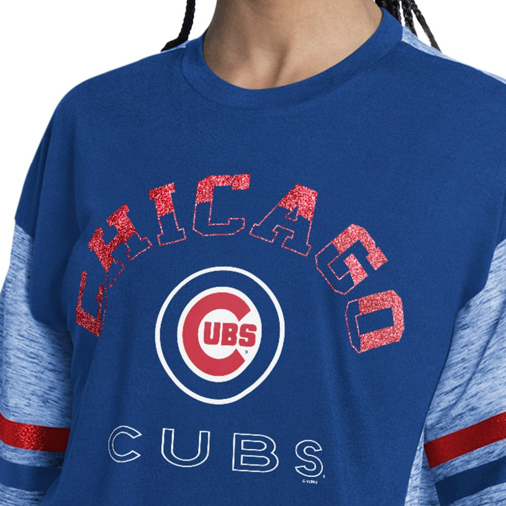Chicago Cubs G-III 4Her by Carl Banks Women's Off-Season Oversized Top Near Me
