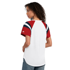 Washington Nationals Starter Women's Game On Notch Neck T-Shirt Clearance