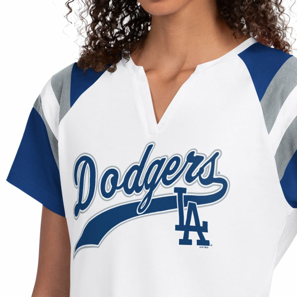 Los Angeles Dodgers Starter Women's Game On Notch Neck T-Shirt Online