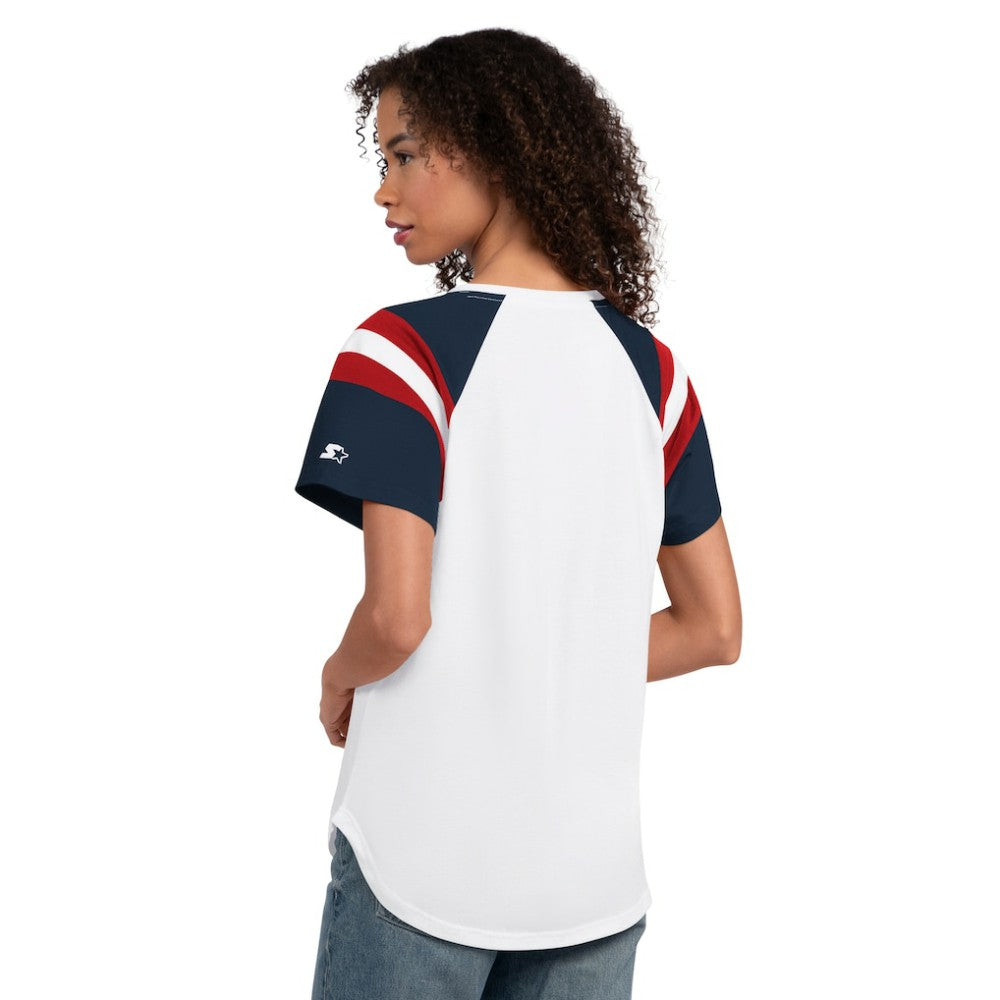 Atlanta Braves Starter Women's Game On Notch Neck T-Shirt Clearance