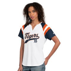 Detroit Tigers Starter Women's Game On Notch Neck T-Shirt Near Me