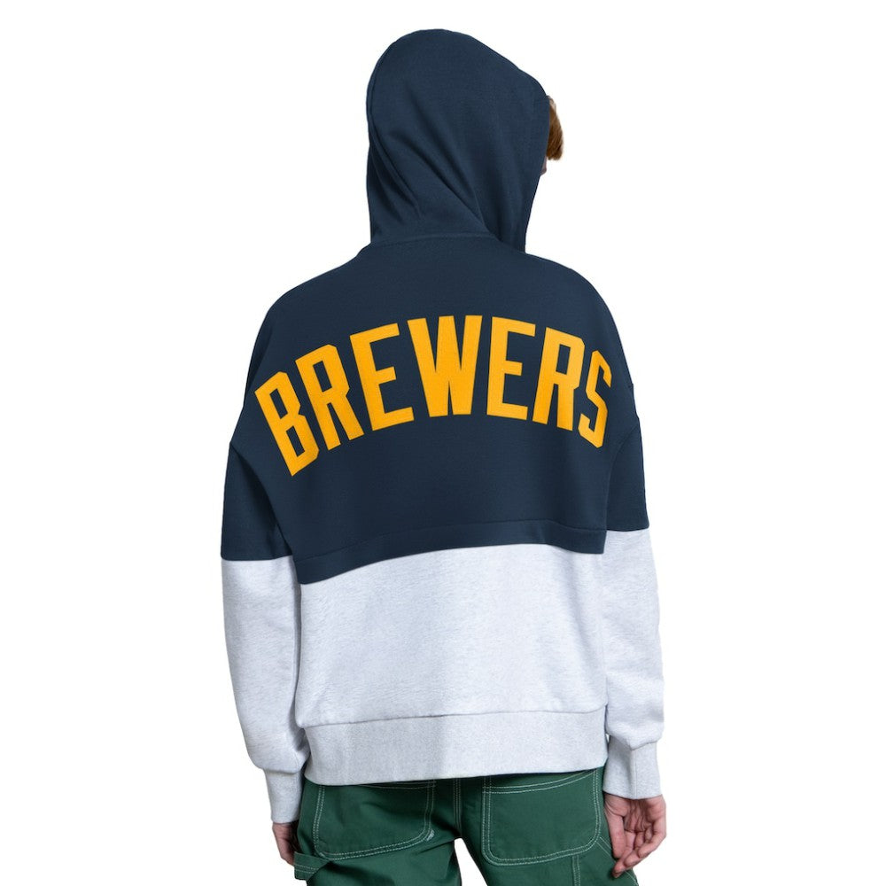 Milwaukee Brewers Starter Women's Wishbone Full-Zip Hoodie discount