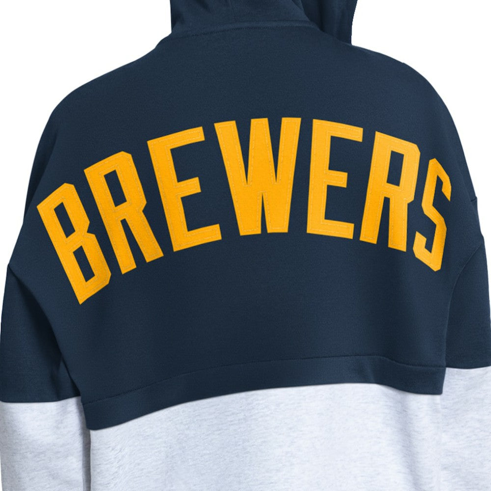 Milwaukee Brewers Starter Women's Wishbone Full-Zip Hoodie discount