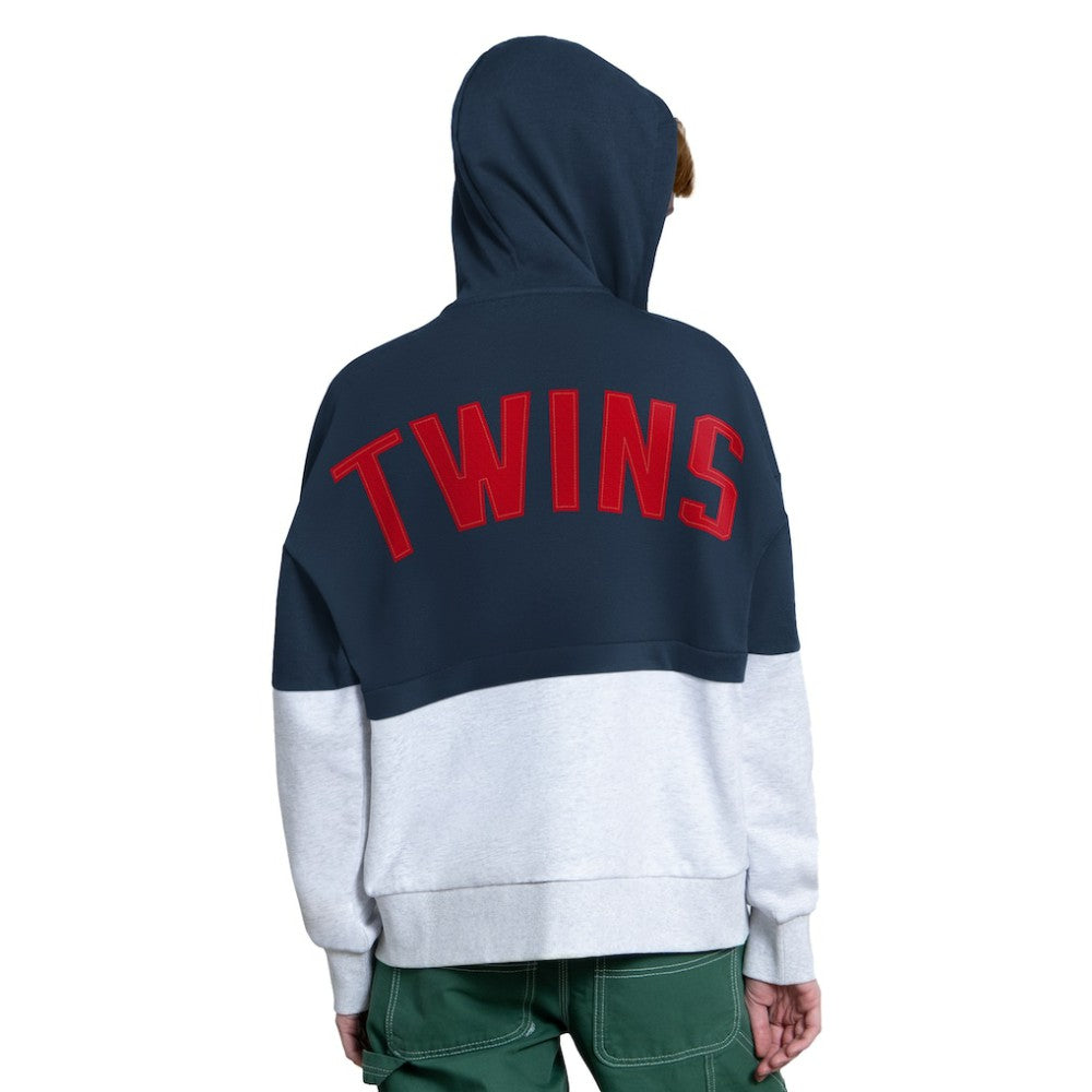 Minnesota Twins Starter Women's Wishbone Full-Zip Hoodie Lifestyle