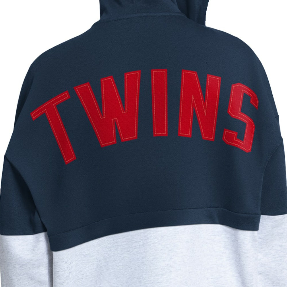 Minnesota Twins Starter Women's Wishbone Full-Zip Hoodie Lifestyle