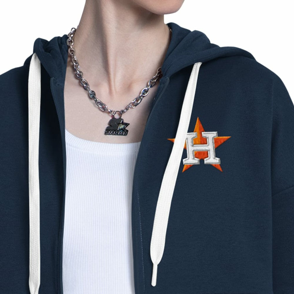 Houston Astros Starter Women's Wishbone Full-Zip Hoodie Online