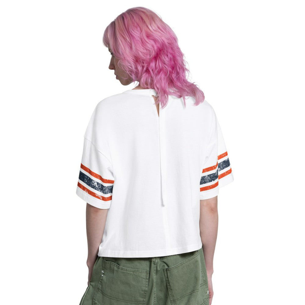 Houston Astros Starter Women's Cropped Hurry Up Offense T-Shirt Lifestyle