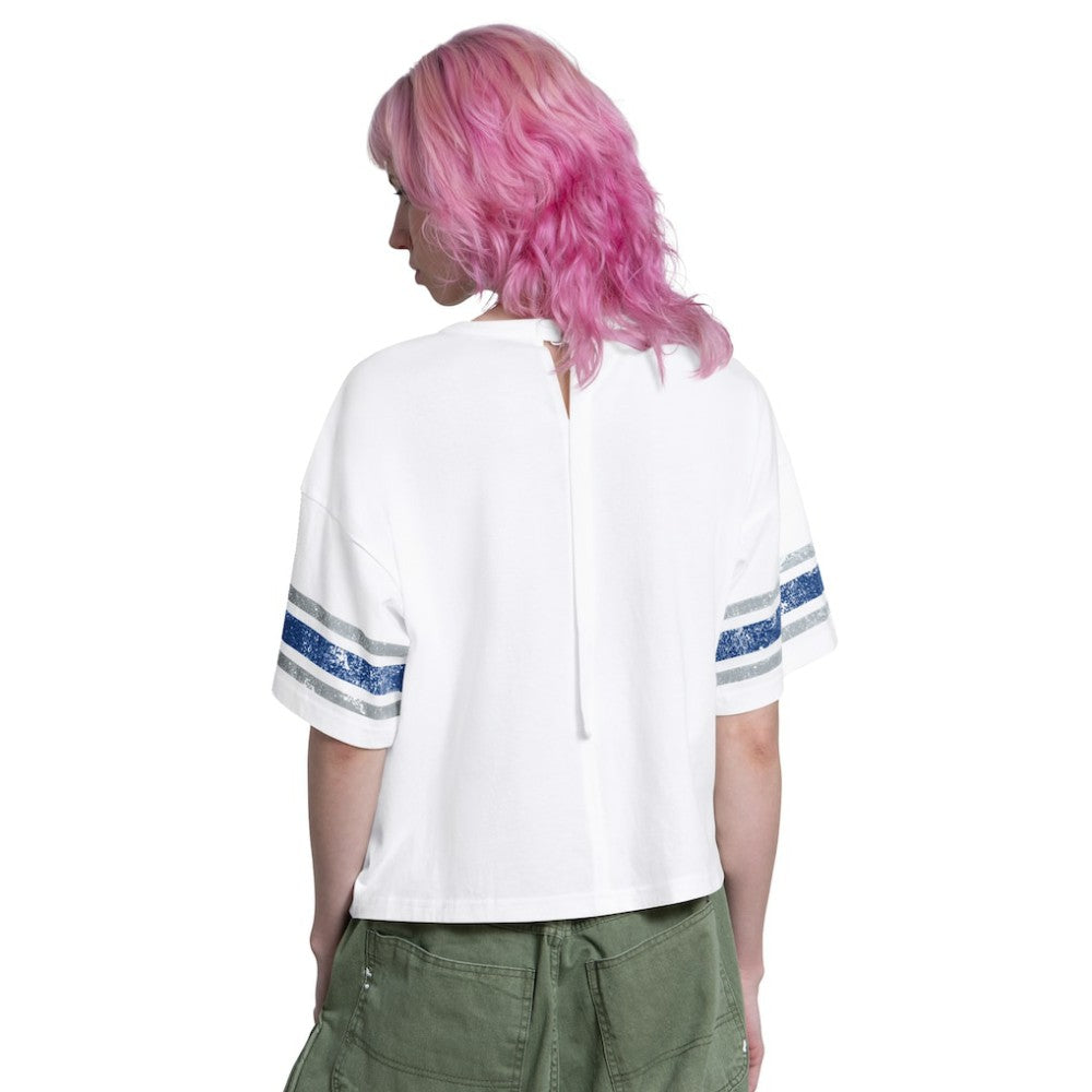 Los Angeles Dodgers Starter Women's Cropped Hurry Up Offense T-Shirt discount