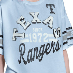 Texas Rangers Starter Women's Cropped Hurry Up Offense T-Shirt On Sale