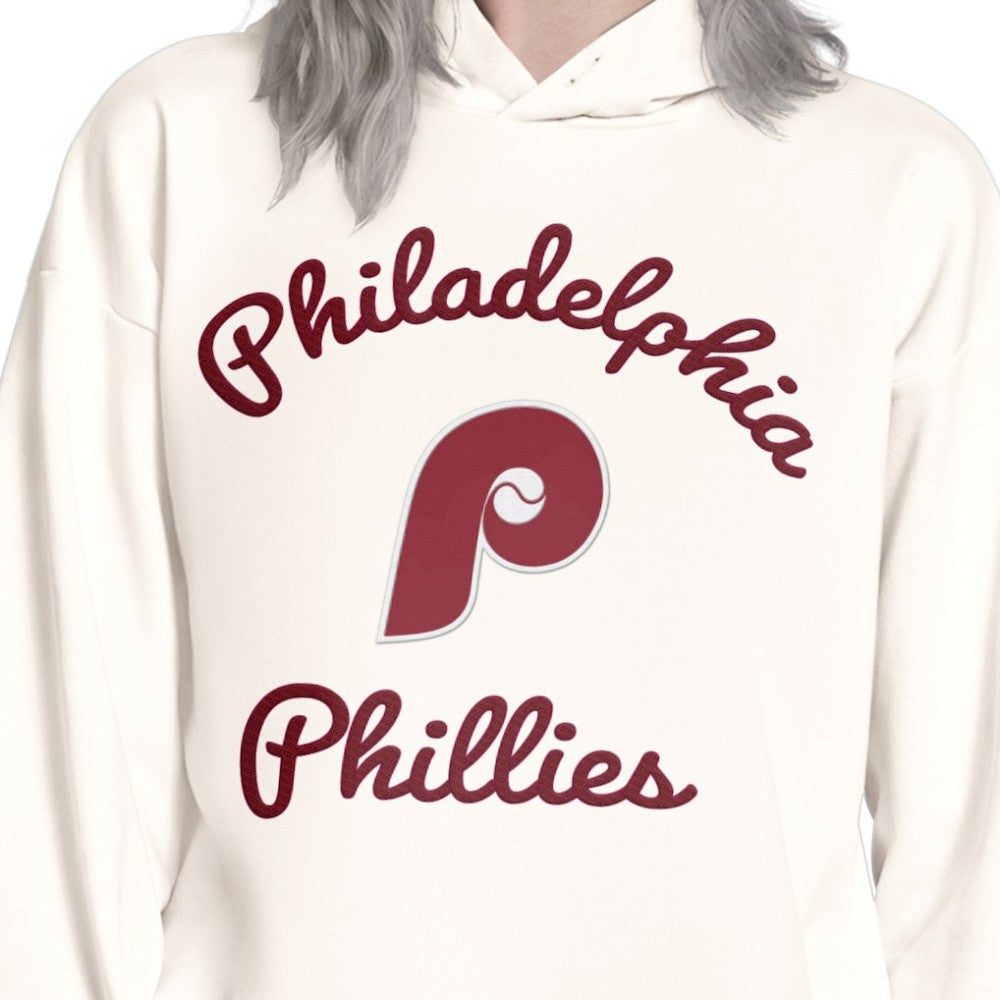 Philadelphia Phillies Starter Women's Baseline Hoodie Sweatshirt Lifestyle