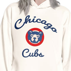 Chicago Cubs Starter Women's Baseline Hoodie Sweatshirt Online