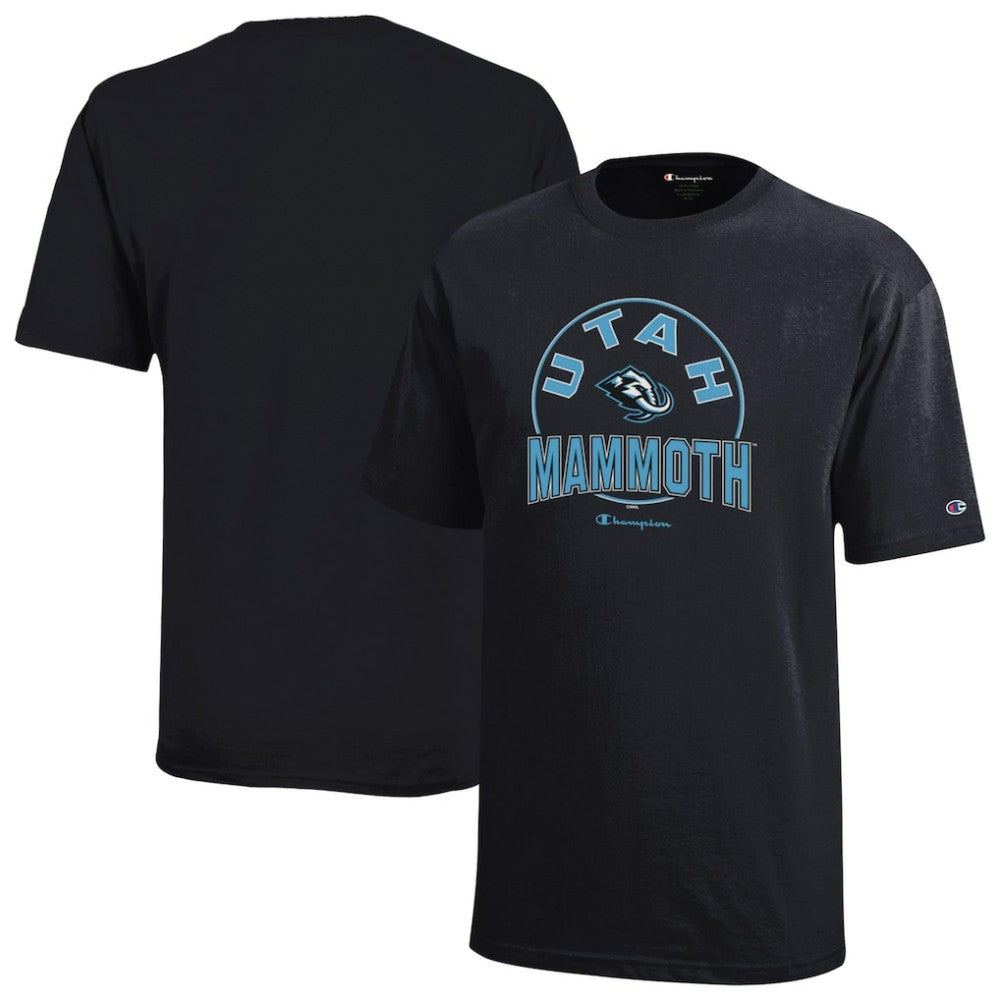 Utah Mammoth - Champion Youth Jersey T-Shirt Black