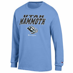 Utah Mammoth - Champion Jersey Long Sleeve T-Shirt Blue