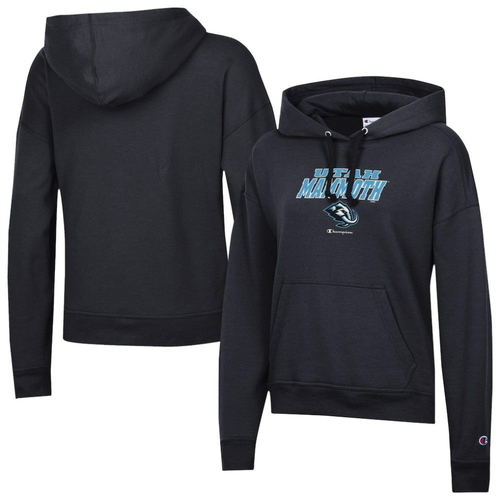 Utah Mammoth - Champion Women's Powerblend Fleece Hoodie Black
