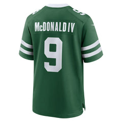 Will McDonald IV New York Jets Team Game Jersey Legacy Green - Nike