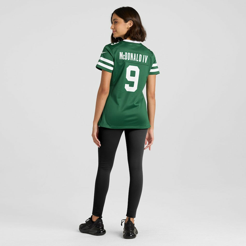 Will McDonald IV New York Jets Women's Team Game Jersey Legacy Green - Nike