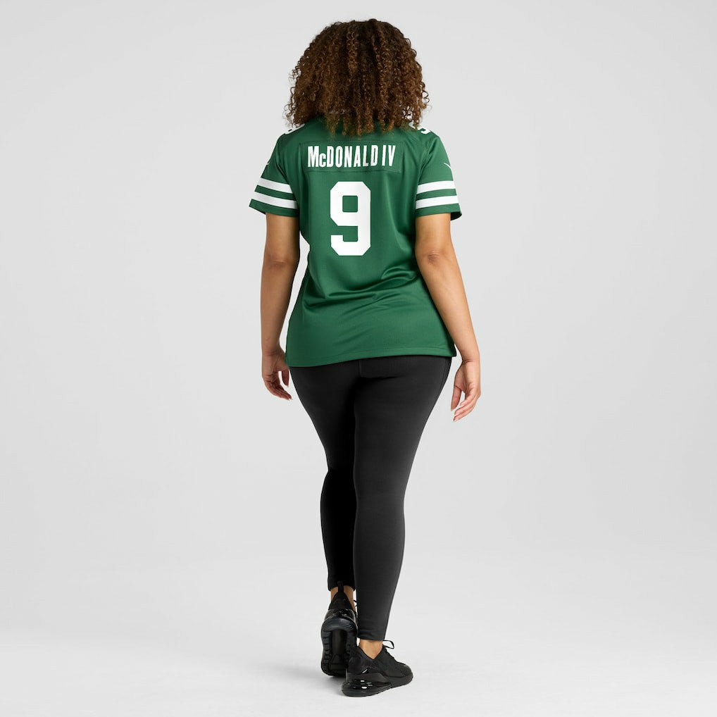 Will McDonald IV New York Jets Women's Team Game Jersey Legacy Green - Nike