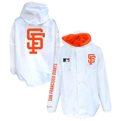 San Francisco Giants Mitchell & Ness Big & Tall Full-Snap Hooded Jacket Clearance