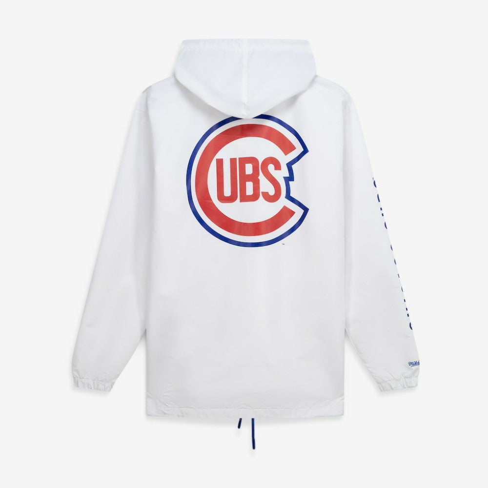 Chicago Cubs Mitchell & Ness Big & Tall Full-Snap Hooded Jacket Sale