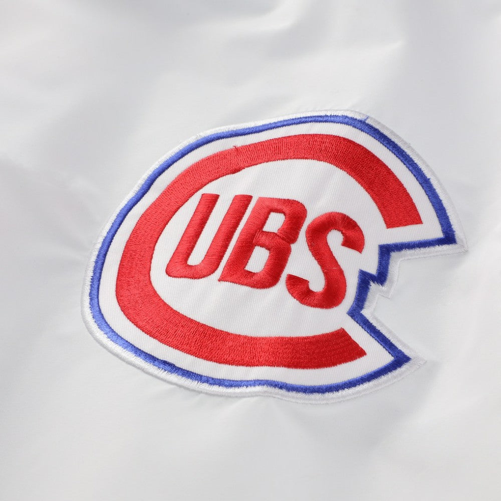 Chicago Cubs Mitchell & Ness Big & Tall Full-Snap Hooded Jacket Sale