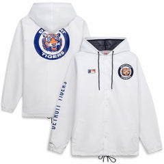 Detroit Tigers Mitchell & Ness Big & Tall Full-Snap Hooded Jacket Near Me