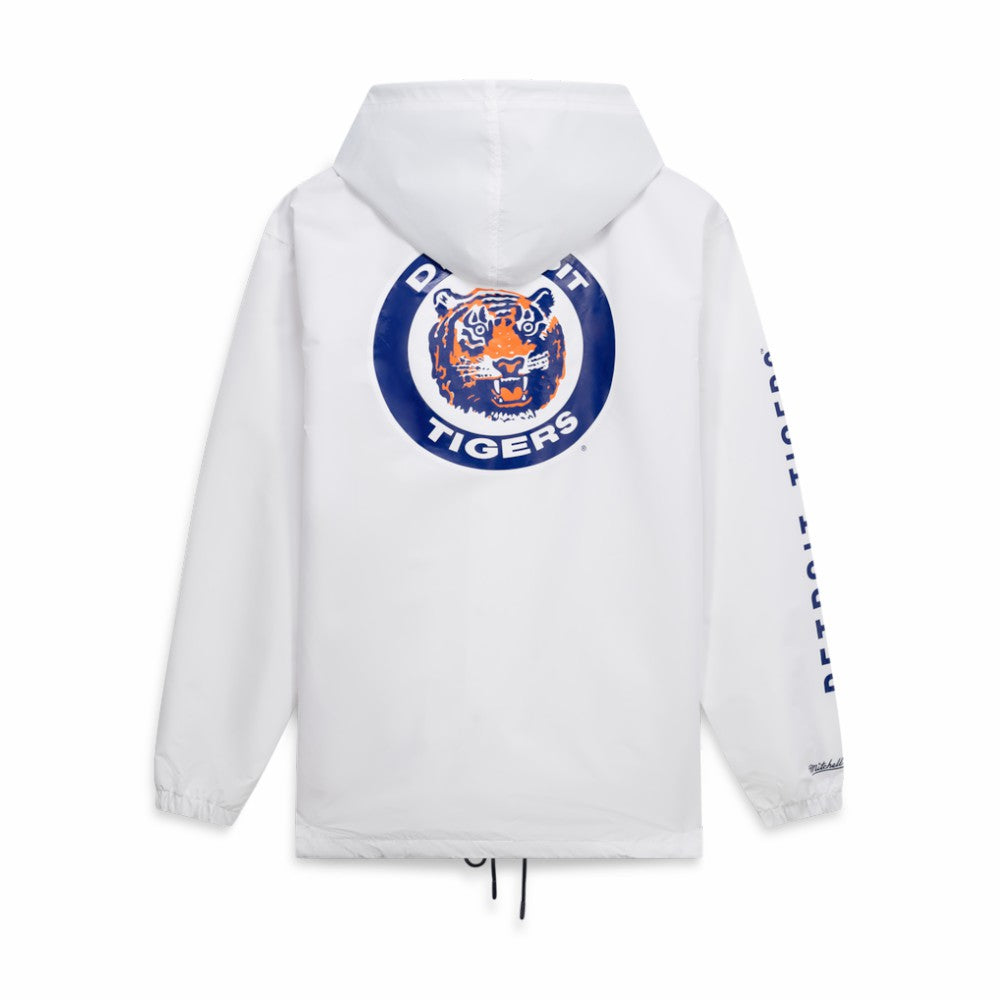 Detroit Tigers Mitchell & Ness Big & Tall Full-Snap Hooded Jacket Near Me