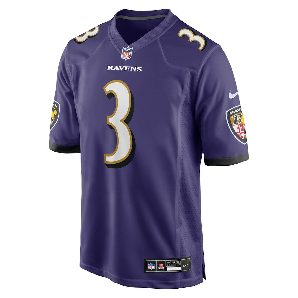 Chidobe Awuzie Baltimore Ravens Team Game Jersey Purple - Nike