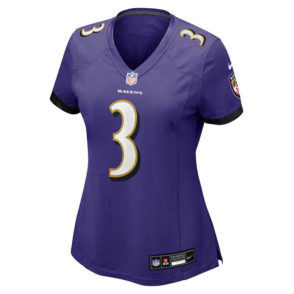 Chidobe Awuzie Baltimore Ravens Women's Team Game Jersey Purple - Nike